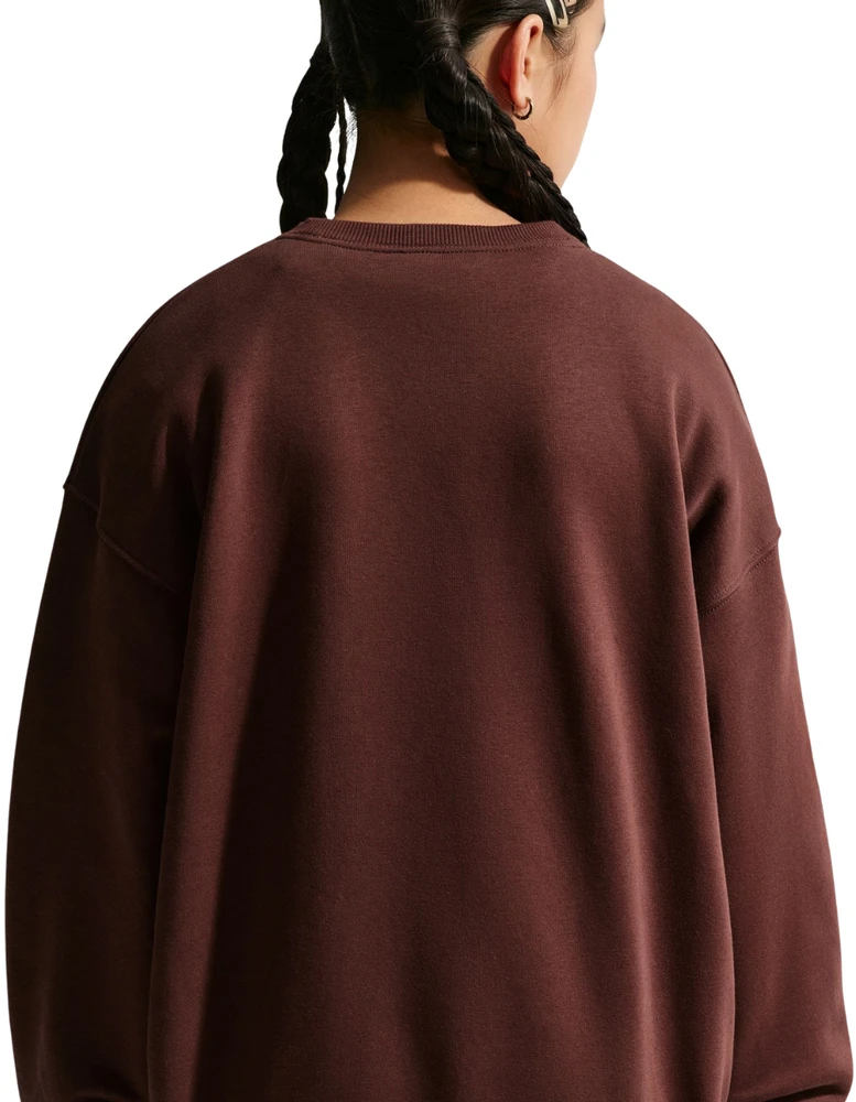 Bluza vaikams Nike Sportswear Studio ruda IM4947 658 (M)