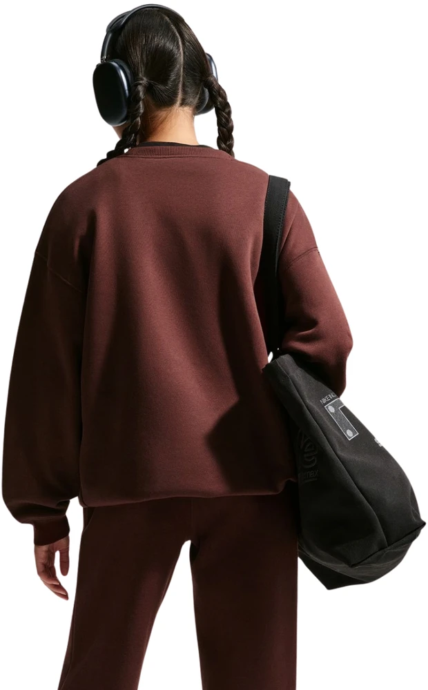 Bluza vaikams Nike Sportswear Studio ruda IM4947 658 (M)