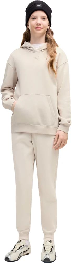 Bluza vaikams Puma ESS Centered Cat Logo Relaxed Hoodie smėlio sp. 692973 82 (152cm)