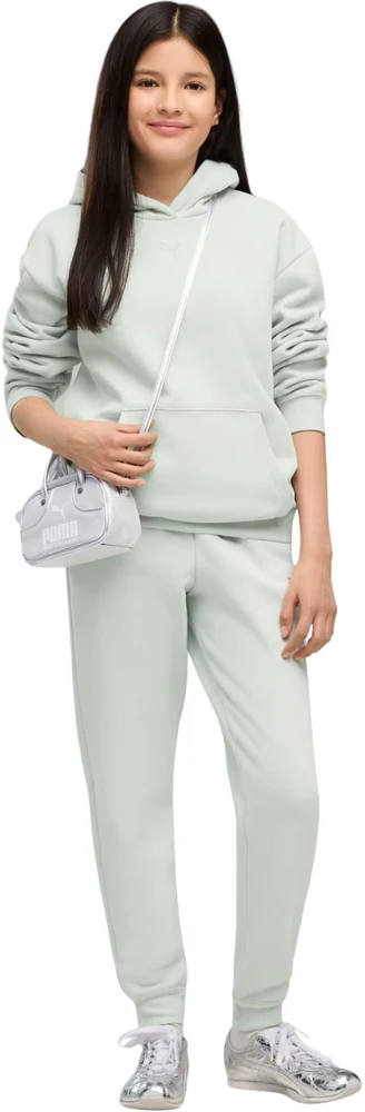 Bluza vaikams Puma ESS Centered Cat Logo Relaxed Hoodie miętowa 692973 29 (152cm)