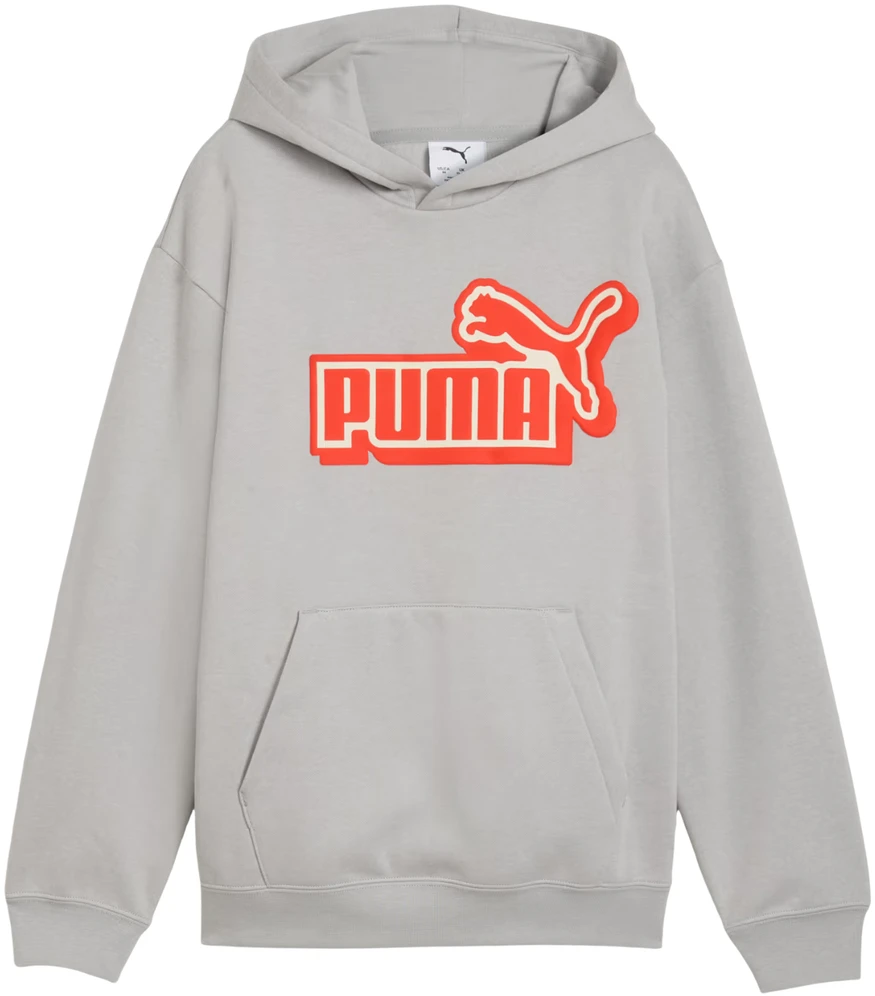 Bluza vaikams Puma ESS Logo Lab Relaxed Hoodie pilka 694674 63 (128cm)