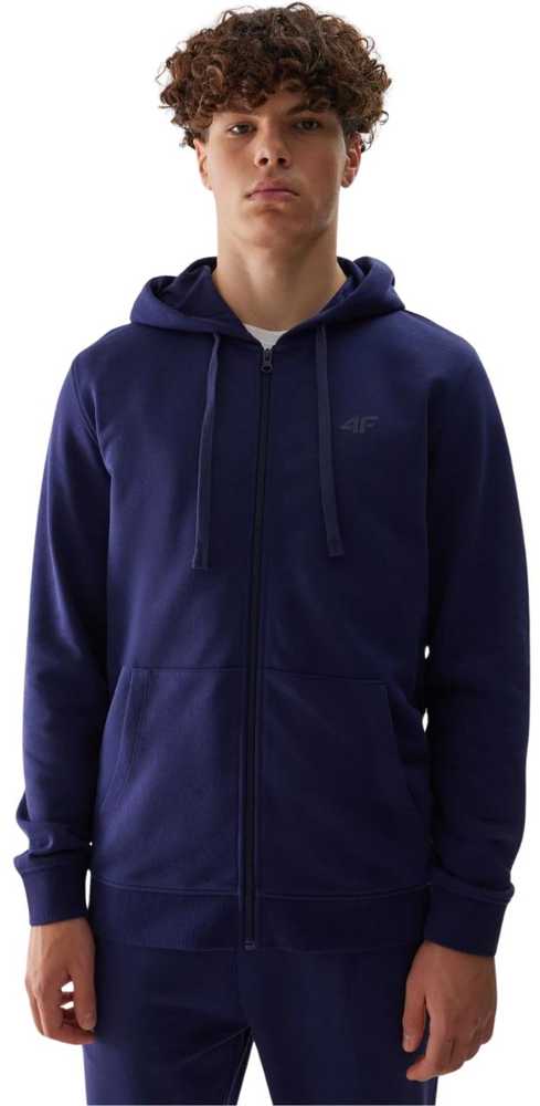 Bluza vyriška 4F M0951 tamsiai mėlyna 4FWSS24TSWSM0951 31S (L)