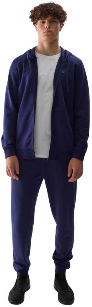 Bluza vyriška 4F M0951 tamsiai mėlyna 4FWSS24TSWSM0951 31S (L)