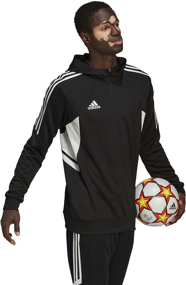 Adidas Condivo 22 sportinis džemperis su gobtuvu, vyrams, M dydis, HD7006