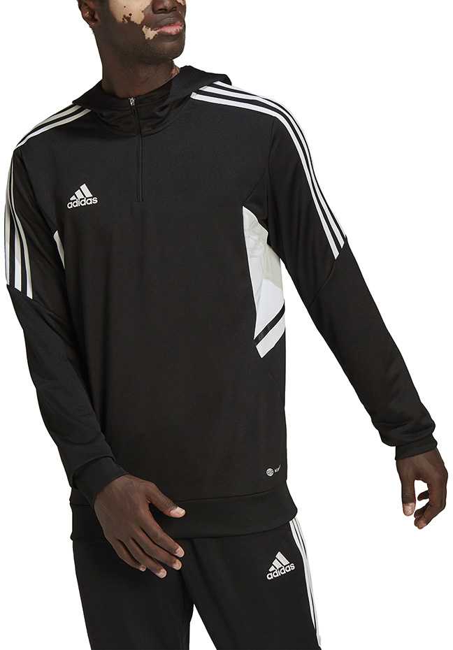 Adidas Condivo 22 sportinis džemperis su gobtuvu, vyrams, M dydis, HD7006