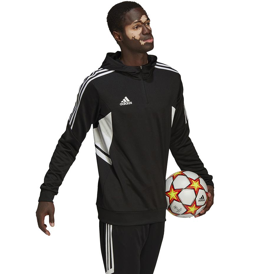 Adidas Condivo 22 sportinis džemperis su gobtuvu, vyrams, M dydis, HD7006