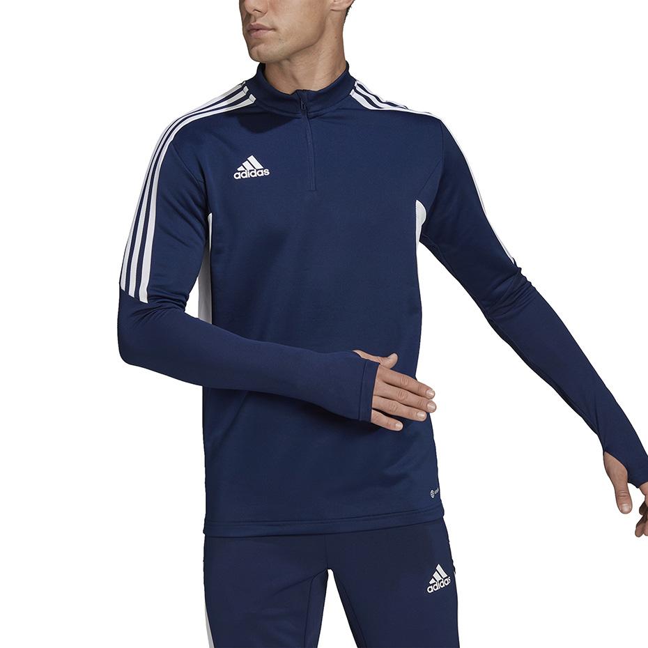 adidas Condivo 22 treniruočių vyriškas džemperis, tamsiai mėlynas, mėlynas HA6270