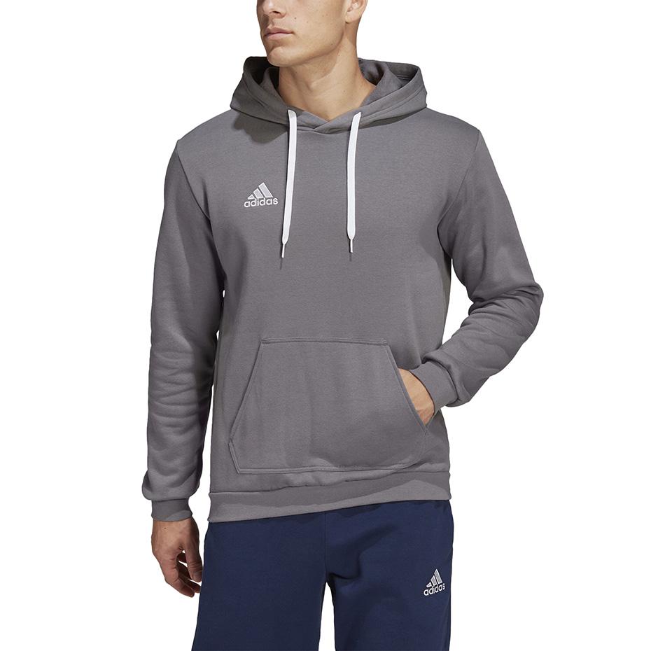 Bluza vyriška adidas Entrada 22 Hoody pilka HB0578 (M)
