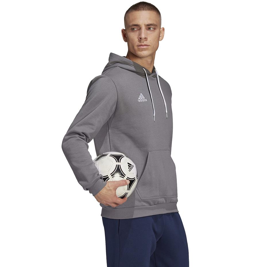 Bluza vyriška adidas Entrada 22 Hoody pilka HB0578 (M)