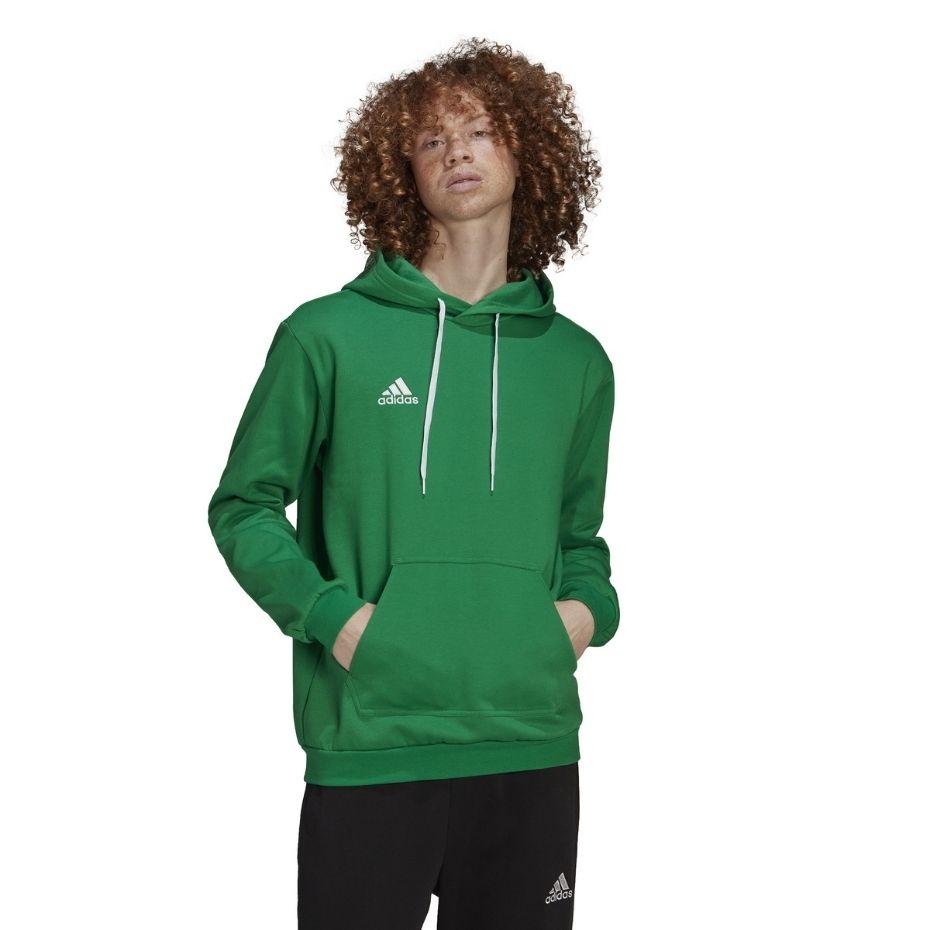 Bluza vyriška adidas Entrada 22 Sweat Hoodie žalia HI2141 (XL)