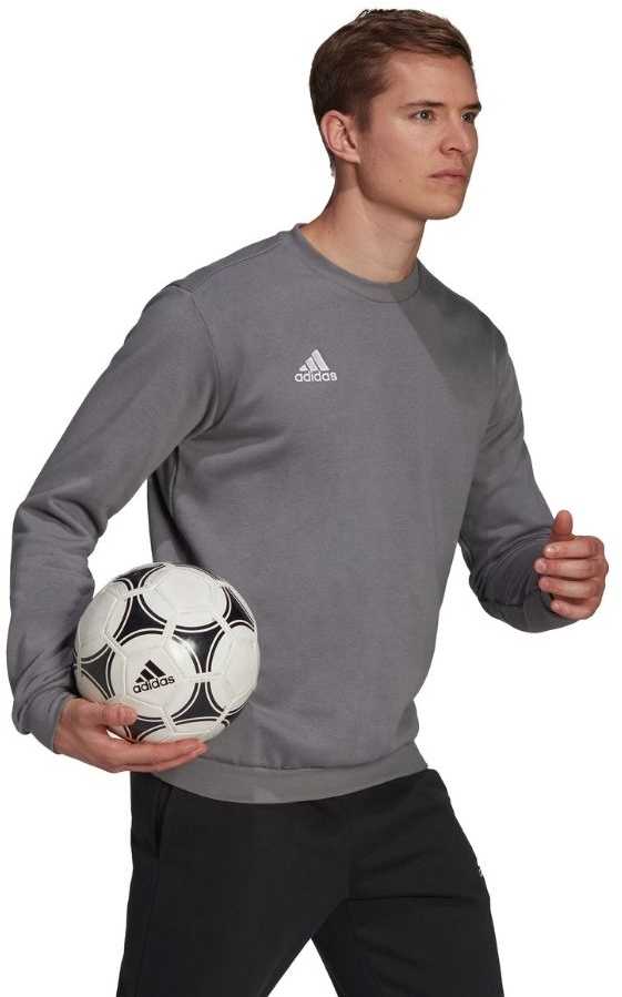 Bluza vyriška adidas Entrada 22 Sweat Top pilka H57479 (L)