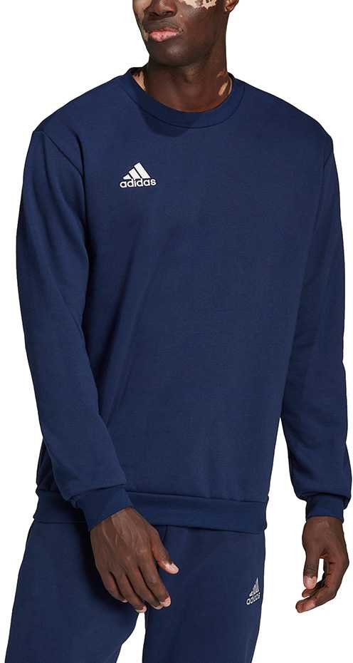 Bluza vyriška adidas Entrada 22 Sweat Top tamsiai mėlyna H57480 (M)