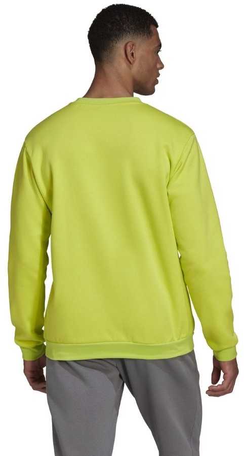 Bluza vyriška adidas Entrada 22 Sweat Top limonkowa HC5049 (M)