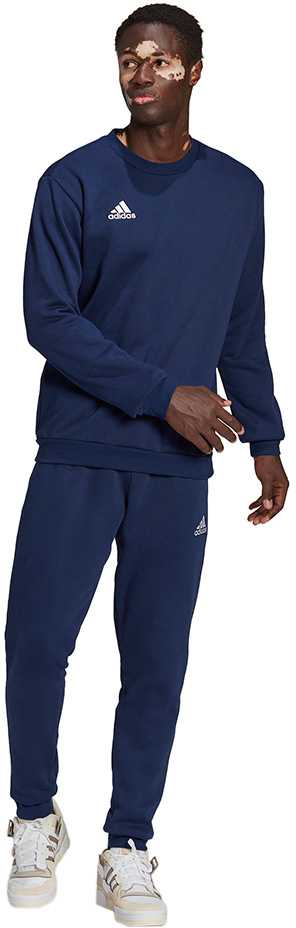 Bluza vyriška adidas Entrada 22 Sweat Top tamsiai mėlyna H57480 (M)