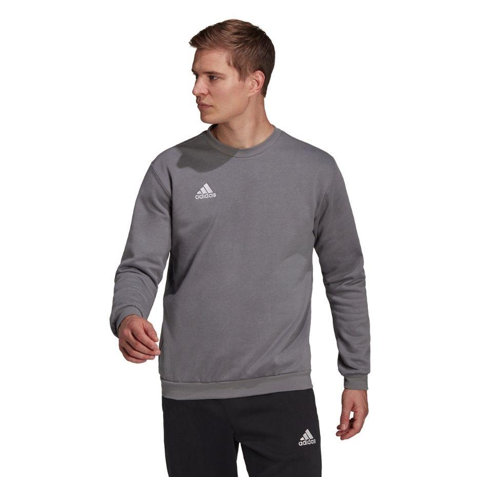 Bluza vyriška adidas Entrada 22 Sweat Top pilka H57479 (L)
