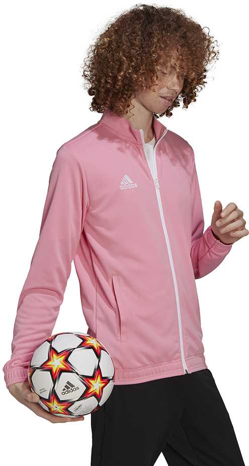 Bluza vyriška adidas Entrada 22 Track Jacket rožinė HC5084 (L)