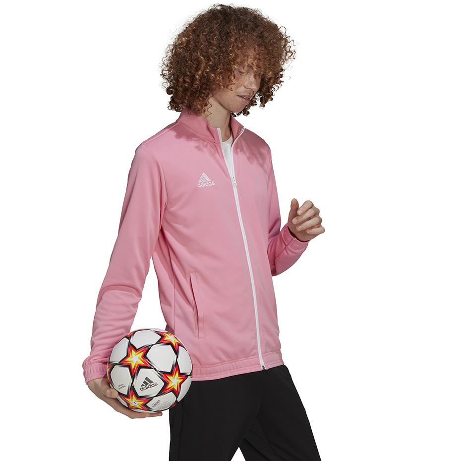 Bluza vyriška adidas Entrada 22 Track Jacket rožinė HC5084 (L)