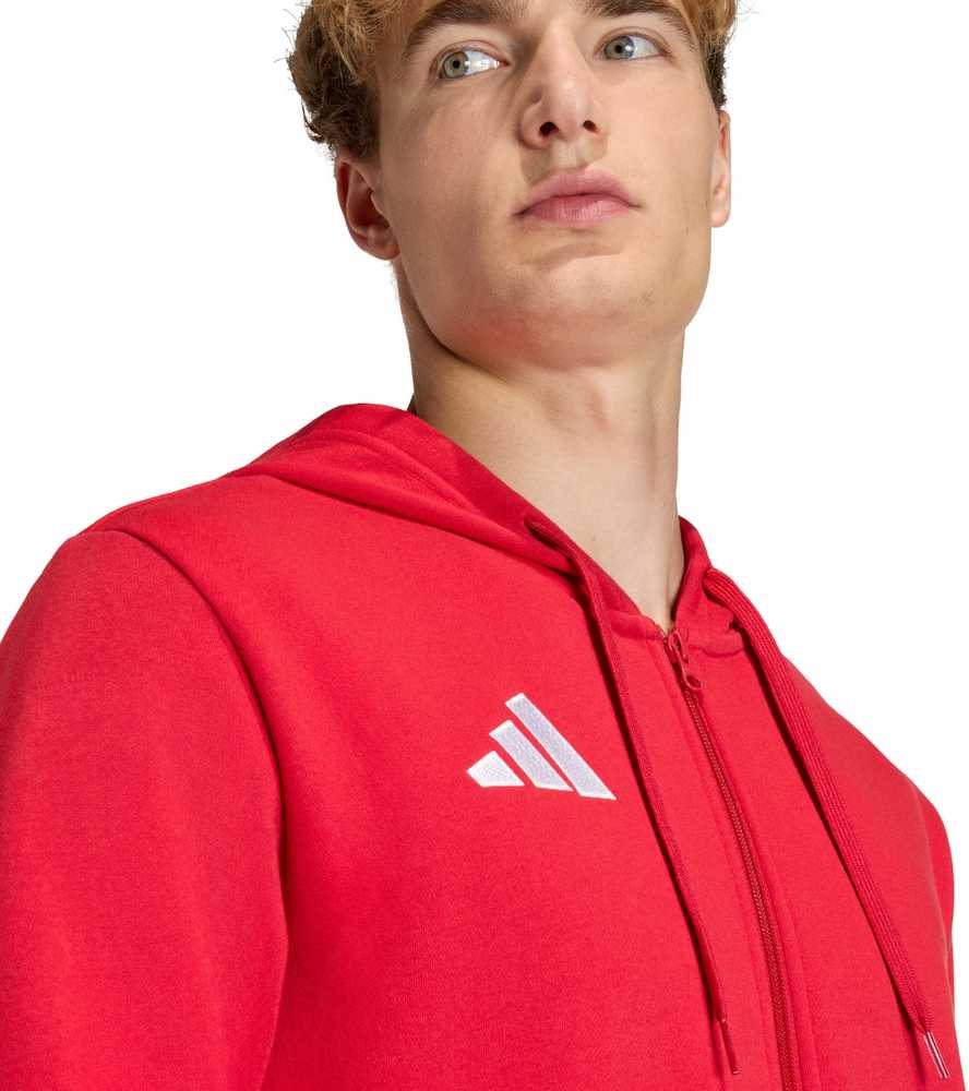 Bluza vyriška adidas Entrada 26 FZ Hoody raudona KF5944 (XL)