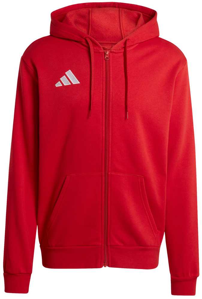 Bluza vyriška adidas Entrada 26 FZ Hoody raudona KF5944 (XL)