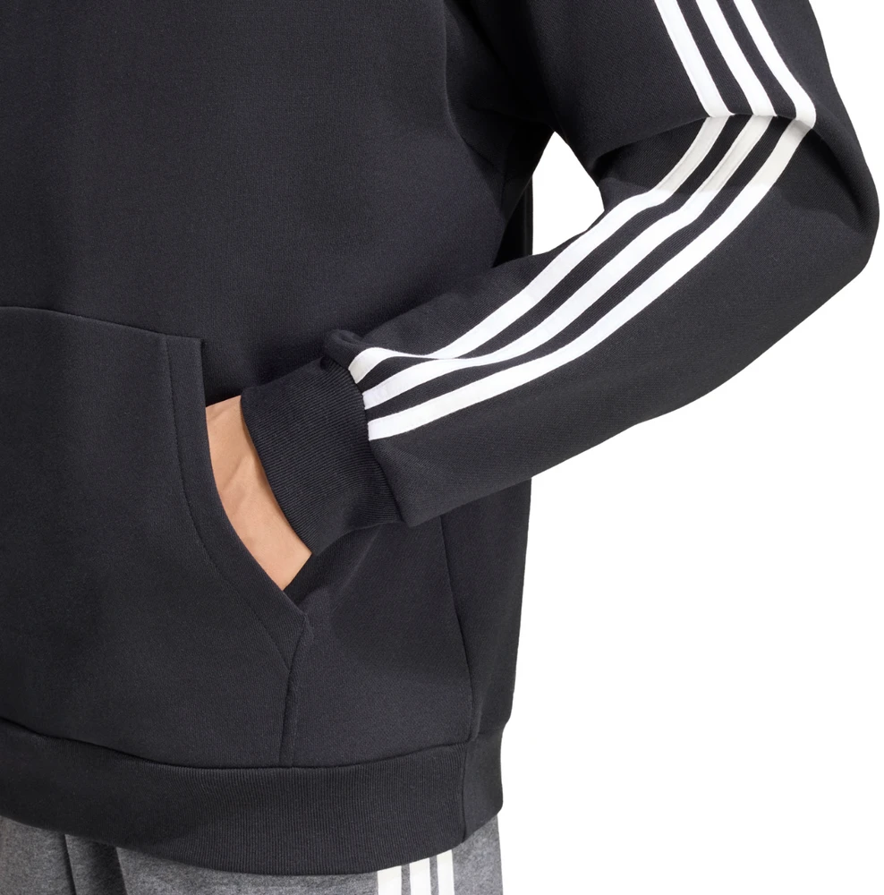 Bluza vyriška adidas Essentials 3-Stripes French Terry Hoodie juoda KY6605 (2XL)