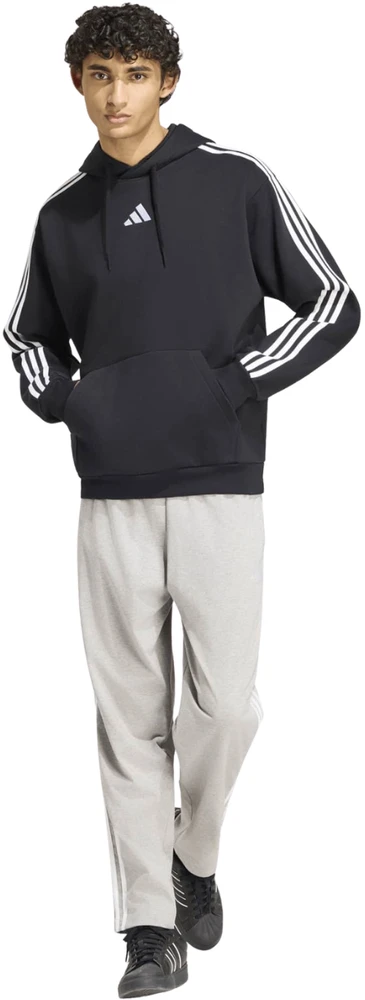 Bluza vyriška adidas Essentials 3-Stripes Fleece Hoodie juoda KY6602 (XL)