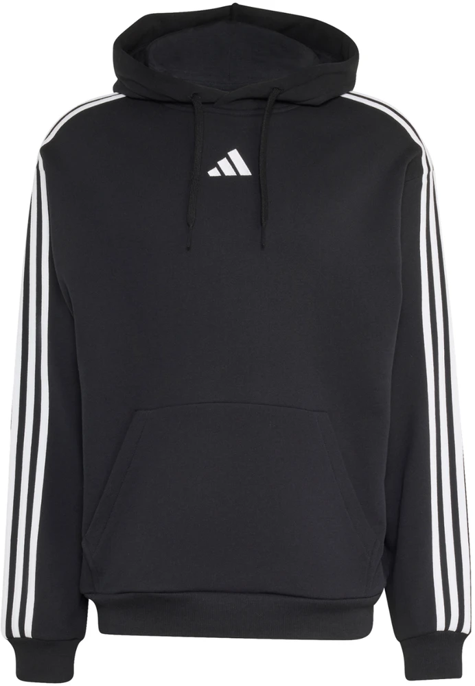 Bluza vyriška adidas Essentials 3-Stripes French Terry Hoodie juoda KY6605 (2XL)
