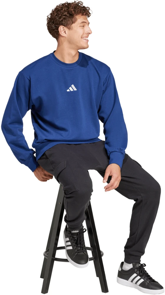 Bluza vyriška adidas Essentials Feelcozy mėlyna JE3792 (S)