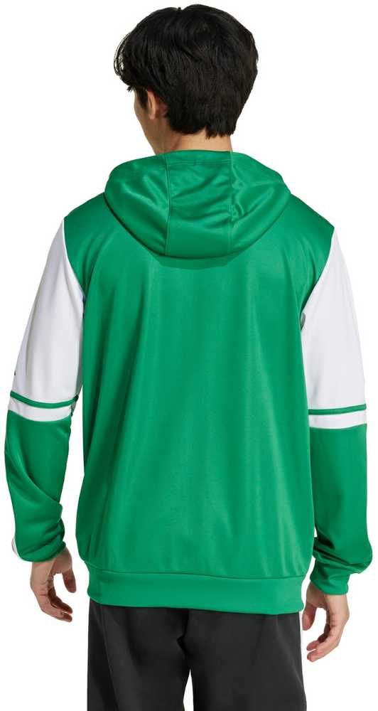 Bluza vyriška adidas Squadra 25 Hoody zielono-balta JP3164 (M)