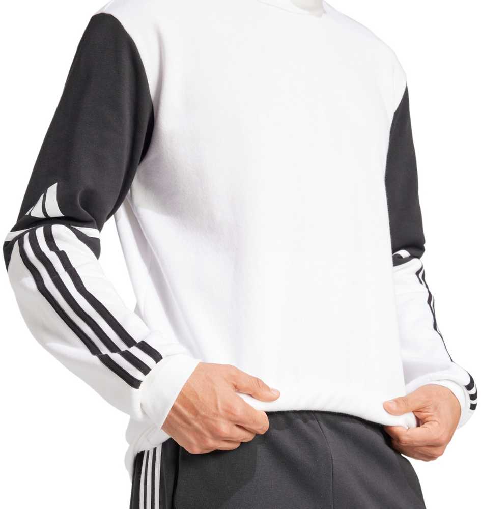 Bluza vyriška adidas Squadra 25 Sweat Crew balta ir-juoda JD2959 (S)