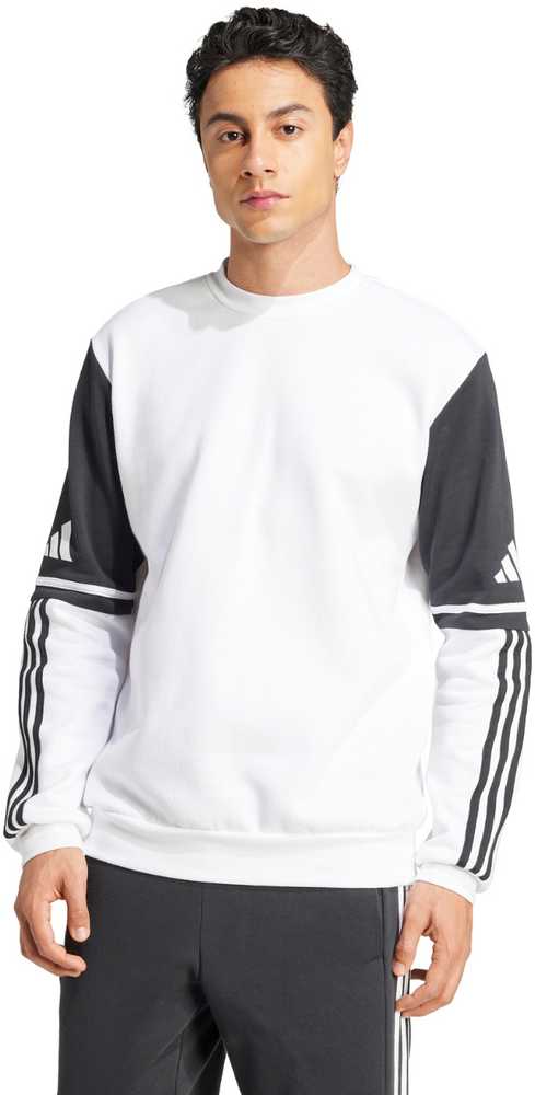 Bluza vyriška adidas Squadra 25 Sweat Crew balta ir-juoda JD2959 (S)
