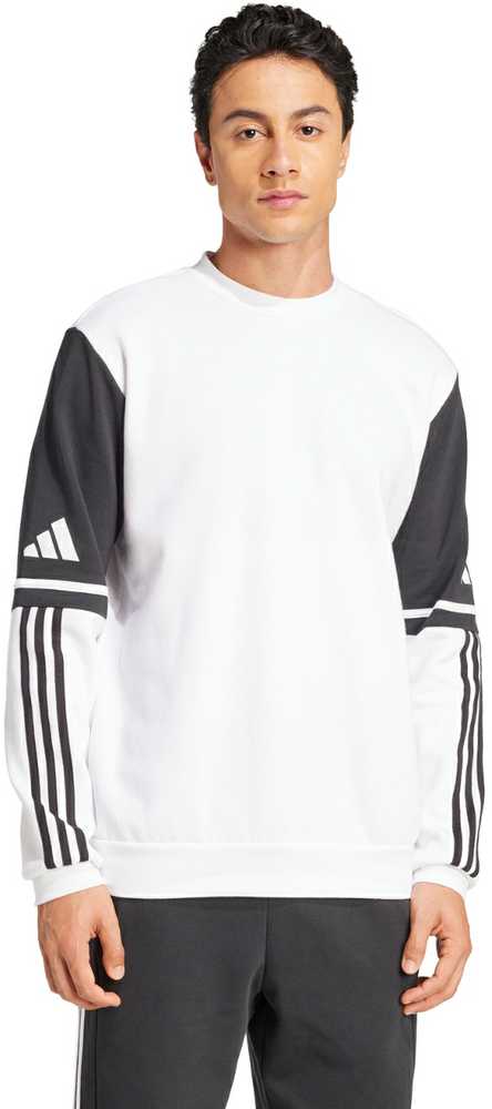 Bluza vyriška adidas Squadra 25 Sweat Crew balta ir-juoda JD2959 (S)