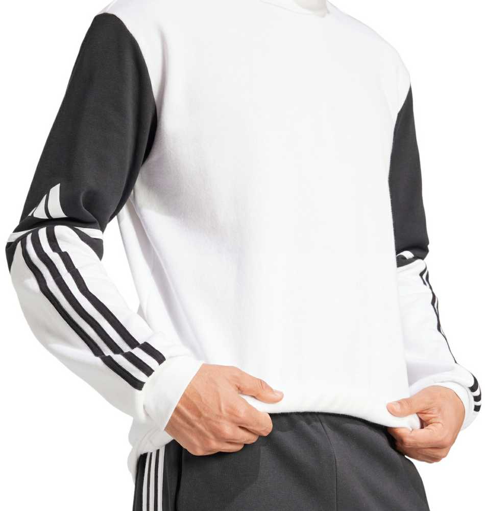 Bluza vyriška adidas Squadra 25 Sweat Crew balta ir-juoda JD2959 (S)