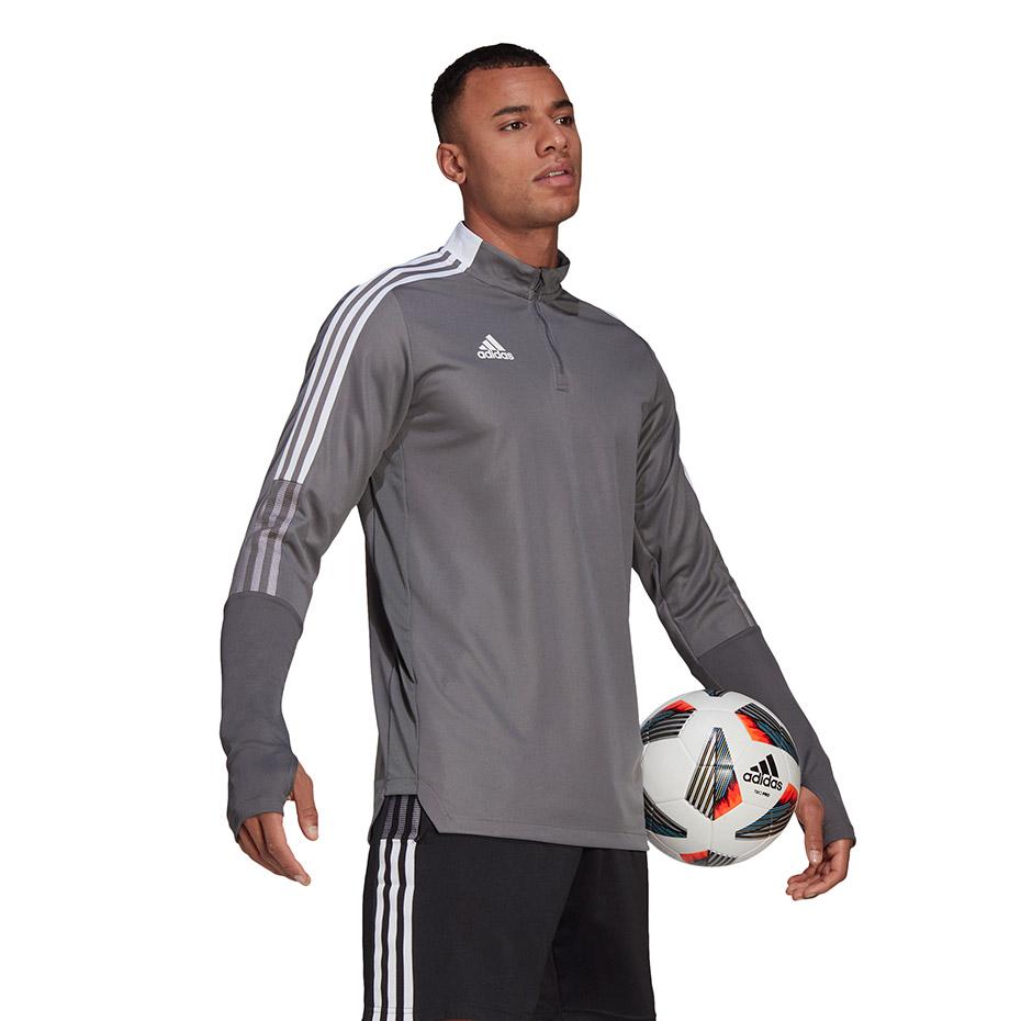 Pilkas vyriškas megztinis Adidas Tiro 21 Training Top GH7301 (2XL)