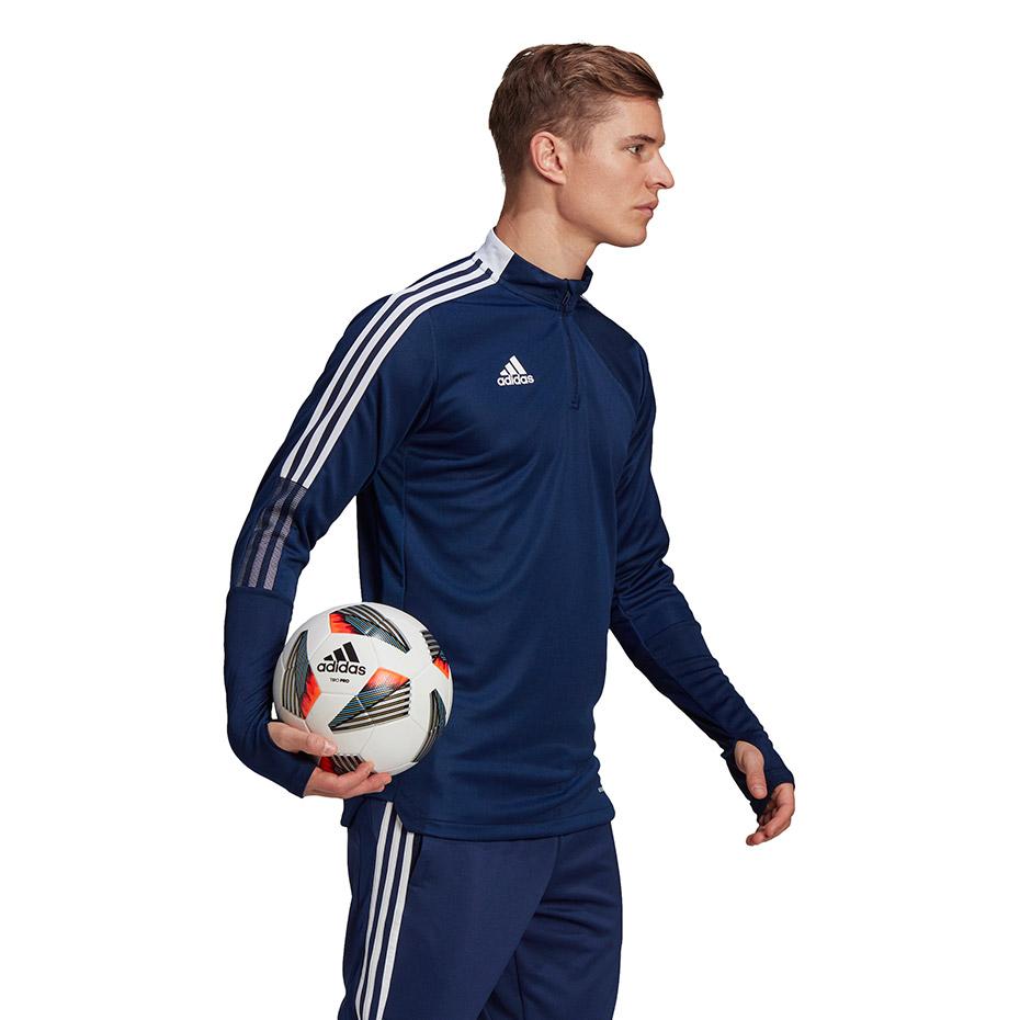 „Adidas Tiro 21 Training Top“ tamsiai mėlynas GE5426 megztinis (S)