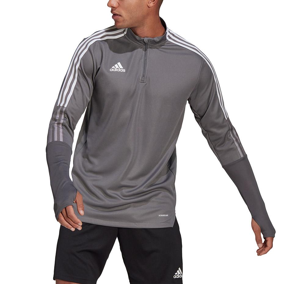 „Adidas Tiro 21 Training Top“ pilkas megztinis GH7301 (XL)