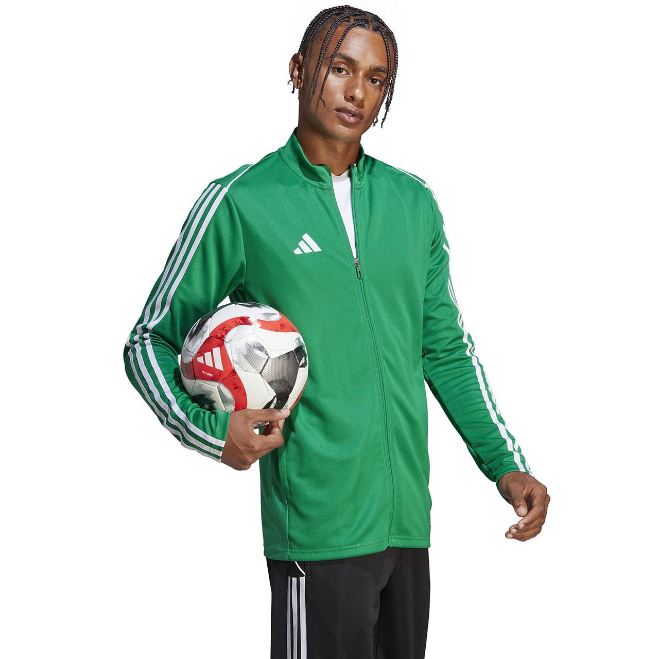 Vyrų „Adidas Tiro 23 League“ treniruočių viršutinė dalis, žalia IC7875 (M)