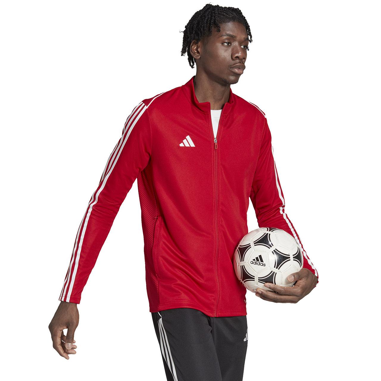 „Adidas Tiro 23 League Training Top“ raudonas HS3502 vyriškas megztinis (2XL)