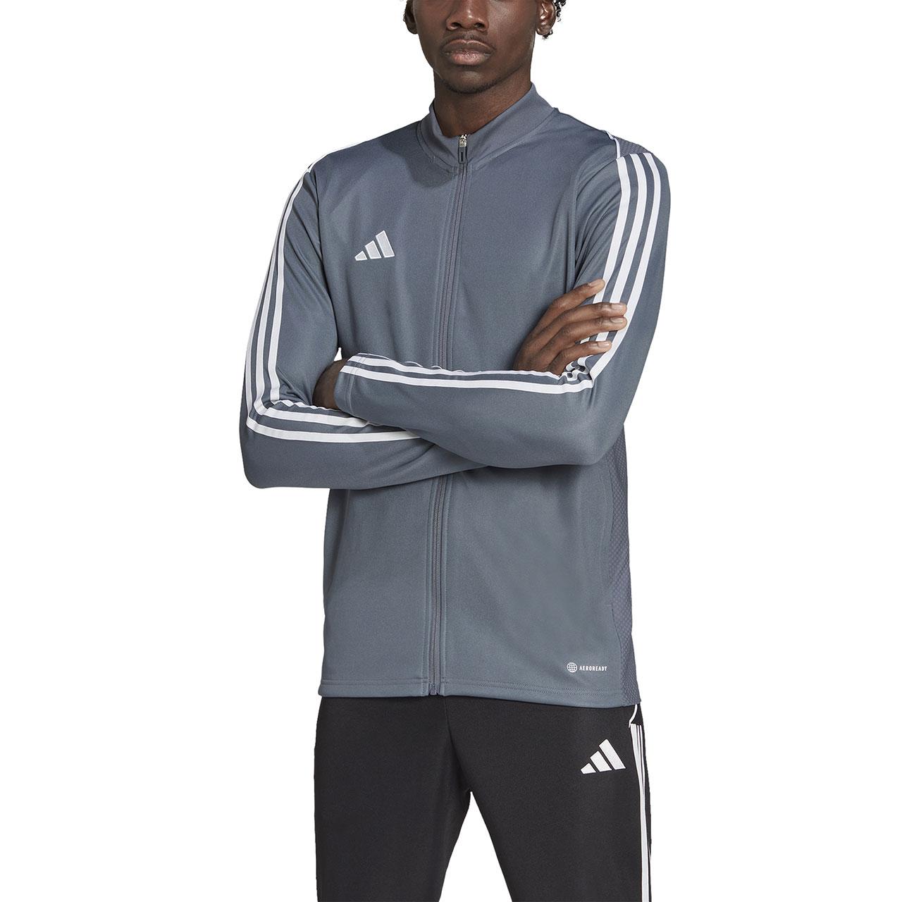 Vyrų „Adidas Tiro 23 League“ treniruočių viršutinė dalis, pilka HS3504 (S)
