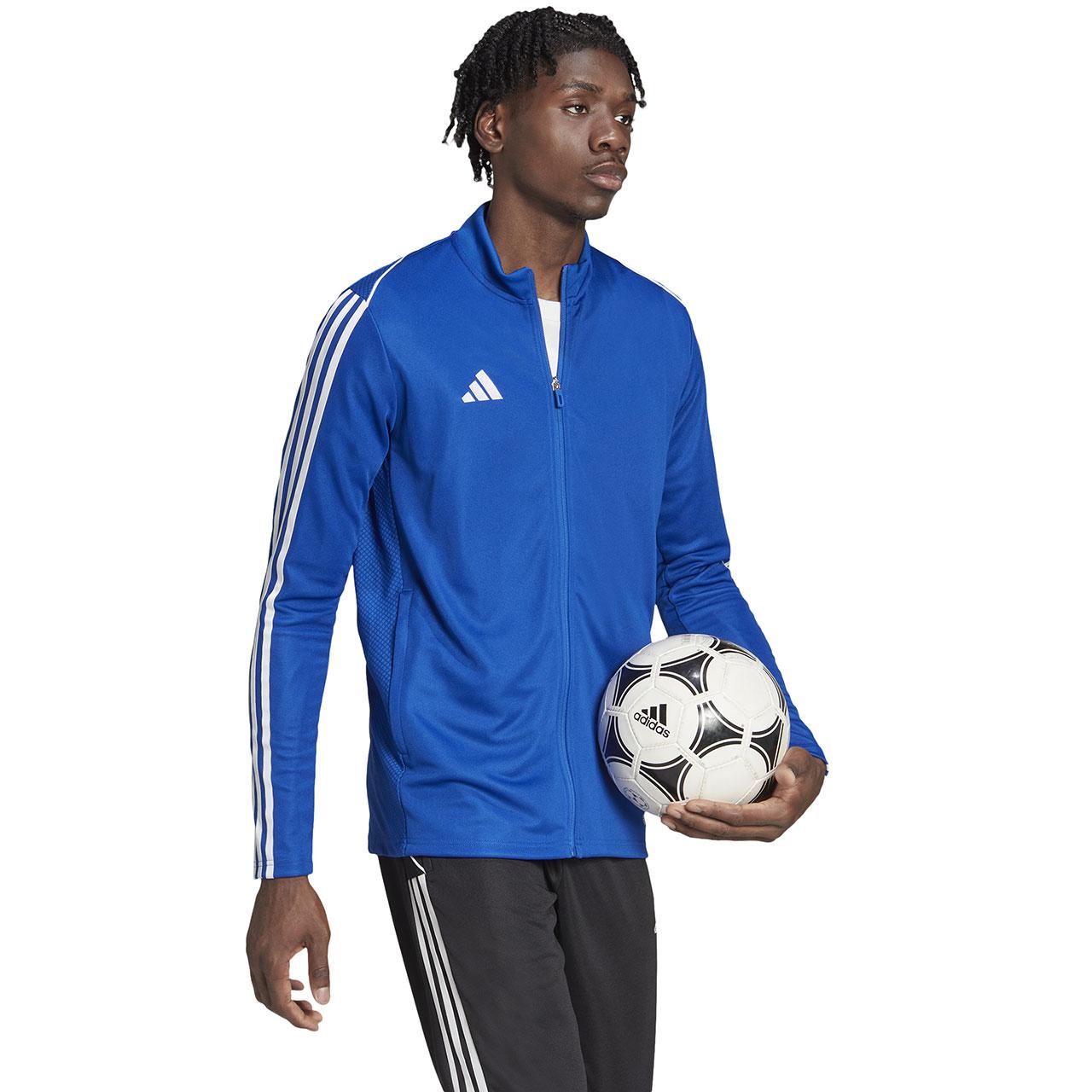 Vyrų „Adidas Tiro 23 League“ treniruočių viršutinė dalis, mėlyna HS3505 (M)