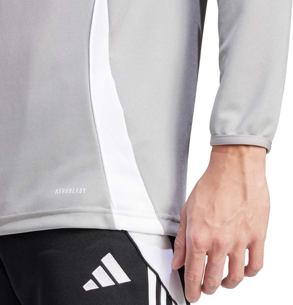 Bluza vyriška adidas Tiro 24 Training Top szaro-balta IS1041 (M)