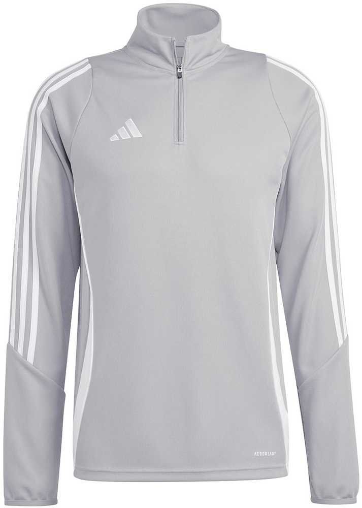 Bluza vyriška adidas Tiro 24 Training Top szaro-balta IS1041 (M)