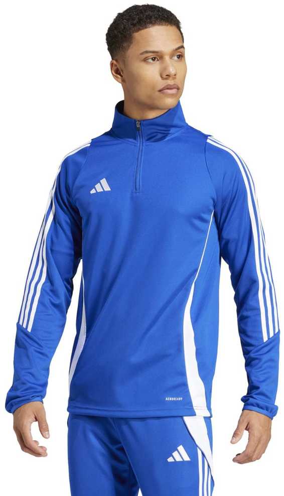 Bluza vyriška adidas Tiro 24 Training Top mėlyna-balta IS1042 (L)