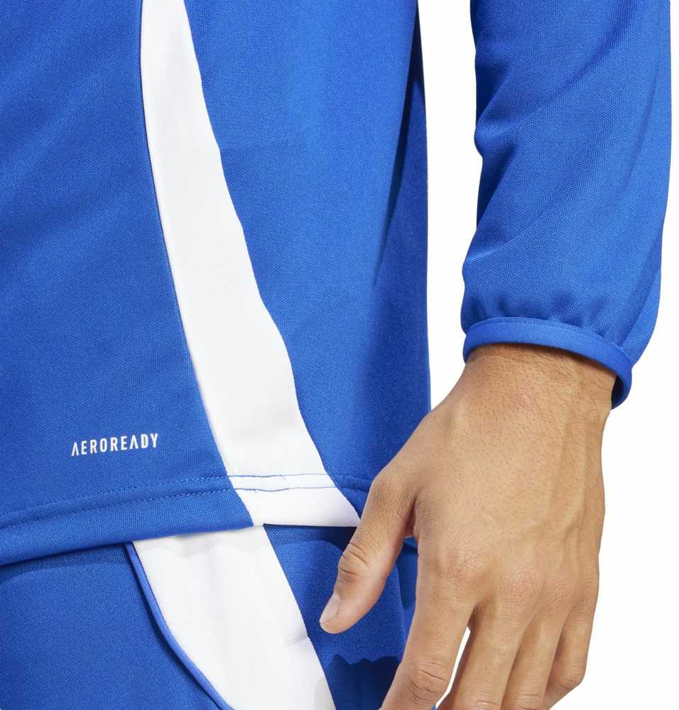 Bluza vyriška adidas Tiro 24 Training Top mėlyna-balta IS1042 (L)