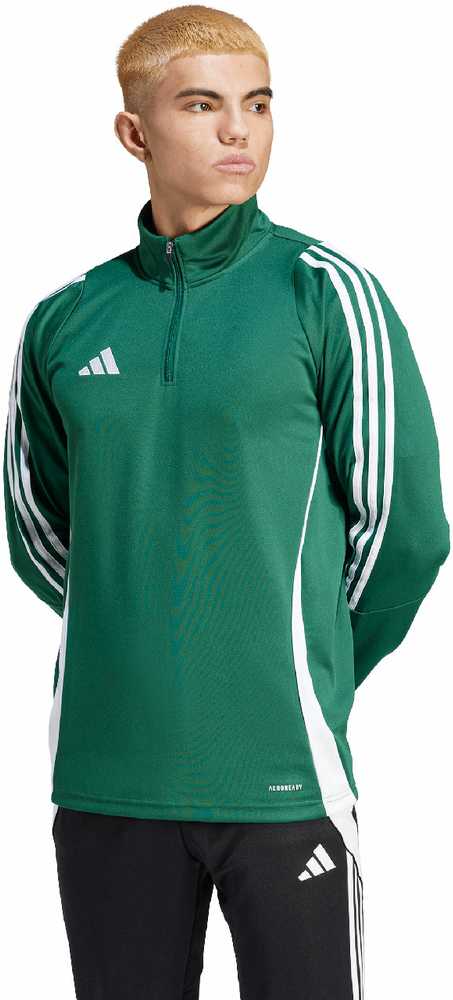 Bluza vyriška adidas Tiro 24 Training Top zielono-balta IS1040 (XL)