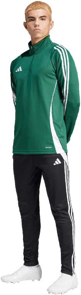 Bluza vyriška adidas Tiro 24 Training Top zielono-balta IS1040 (XL)