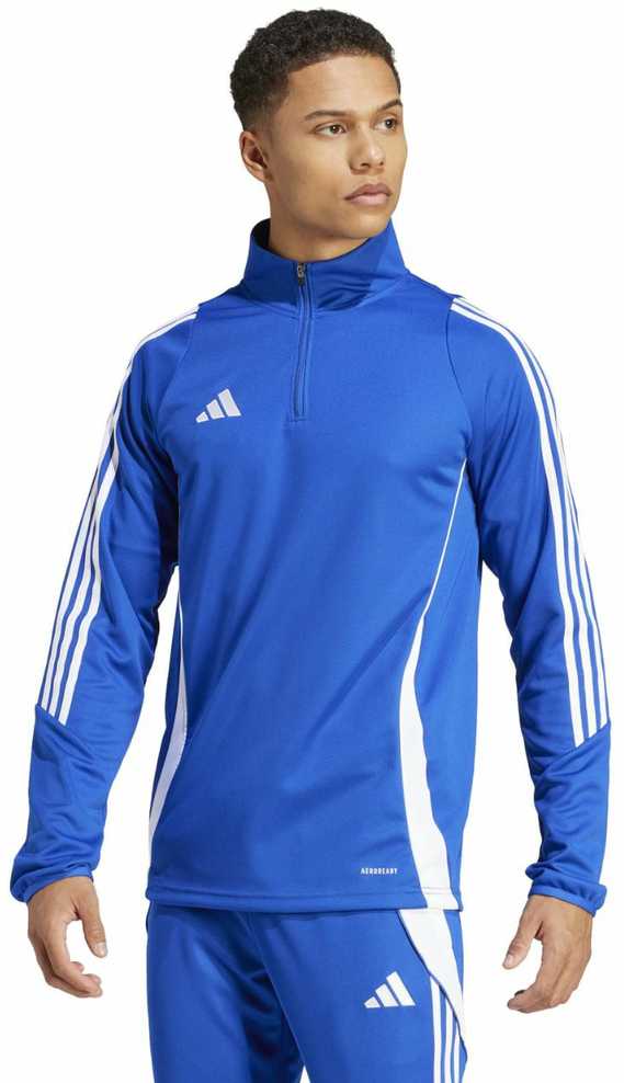 Bluza vyriška adidas Tiro 24 Training Top mėlyna-balta IS1042 (L)