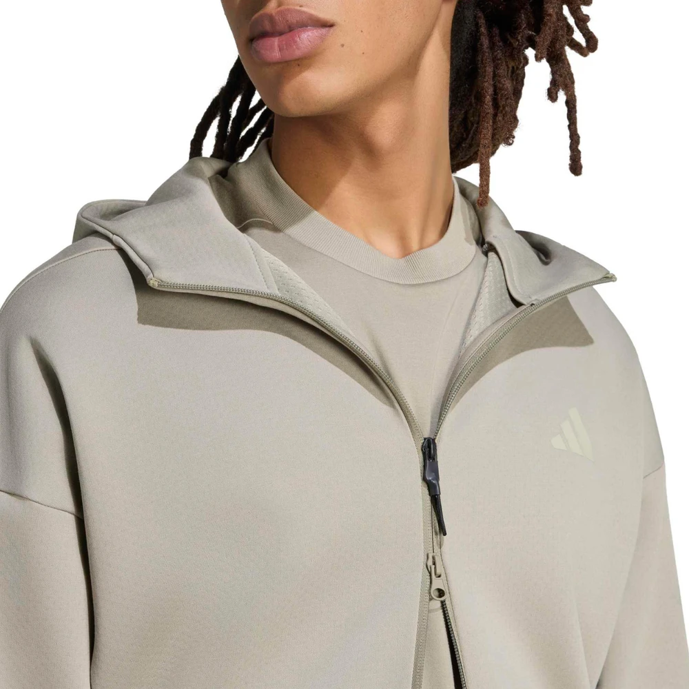 Bluza vyriška adidas Z.N.E. Full Zip žalia KF3834 (L)