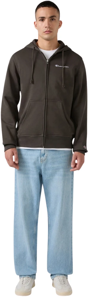 Bluza vyriška Champion Hooded Full Zip Sweatshirt ruda 221794 GS509 (L)
