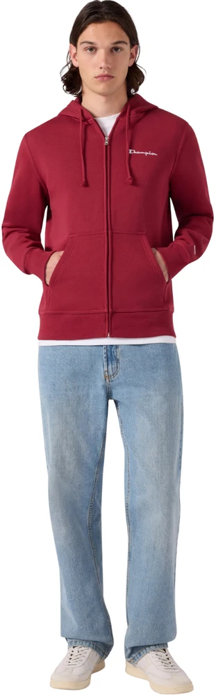 Bluza vyriška Champion Hooded Full Zip Sweatshirt raudona 221794 RS508 (L)