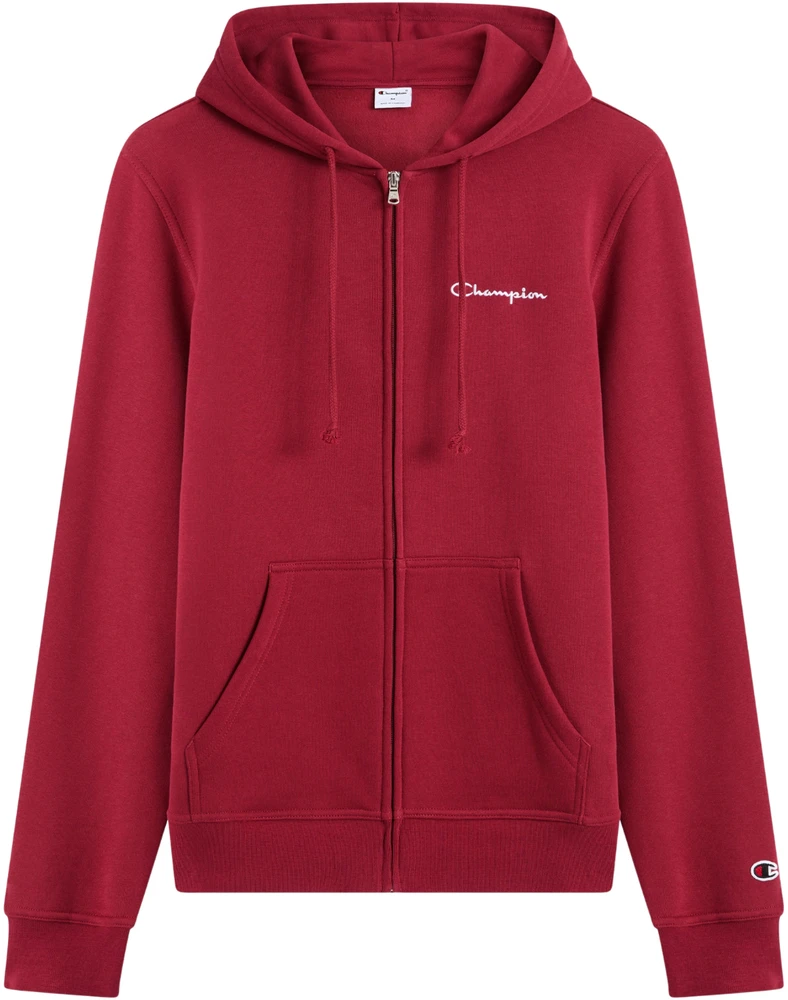 Bluza vyriška Champion Hooded Full Zip Sweatshirt raudona 221794 RS508 (L)